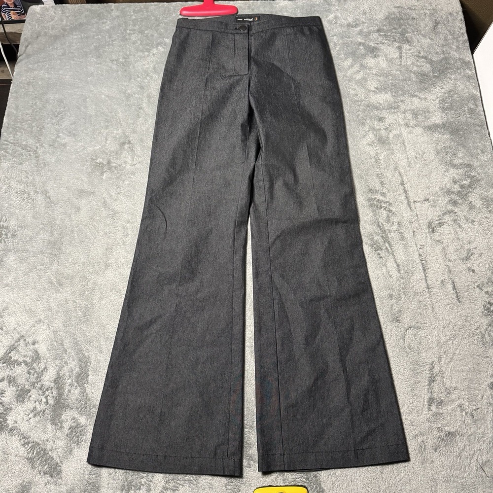 Cop Copine Gray work pants with stripes on side y2k, 90s, 2000s, vintage